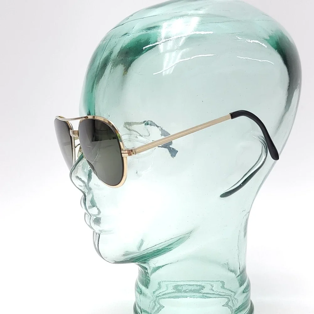 Vintage Romida‎ KC Gold Pilot  Glasses 54-20 FRAMES ONLY